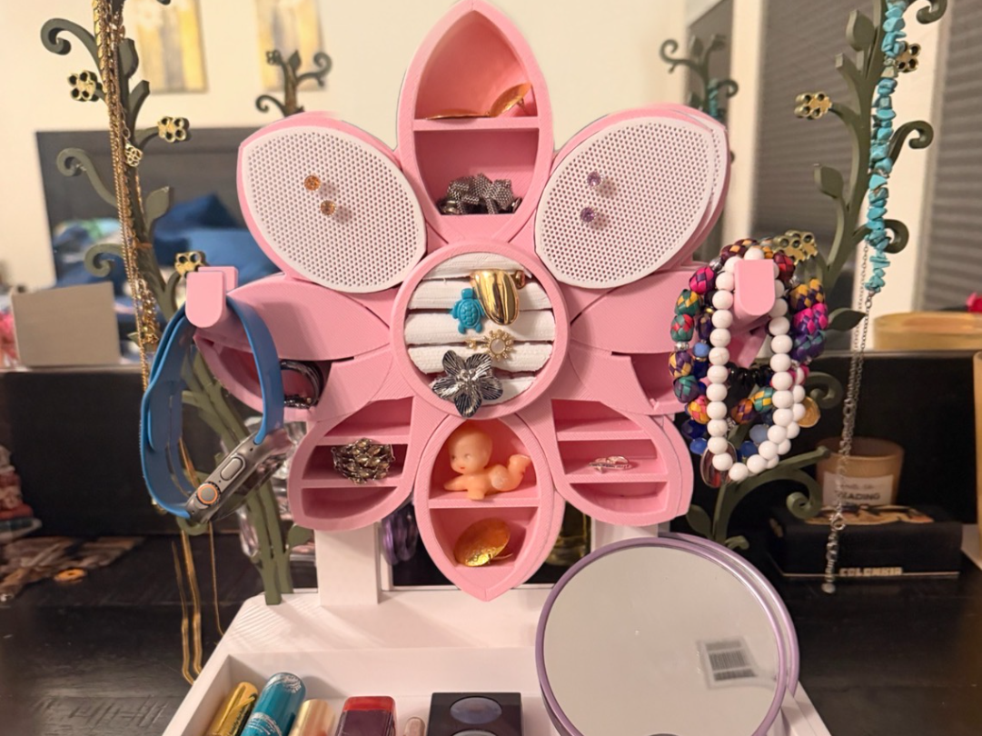 Floral Jewelry Box
