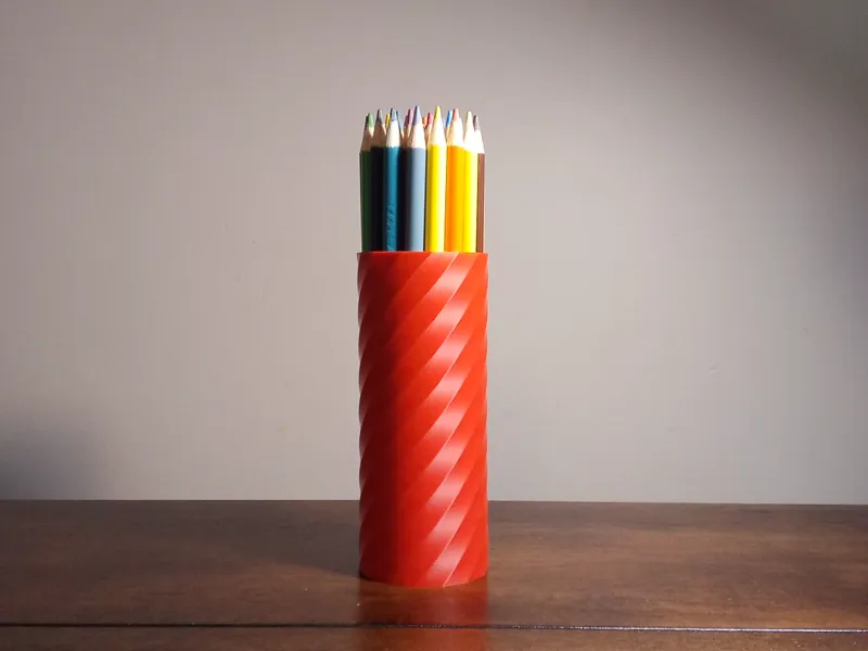 Spiral Pencil Holder 