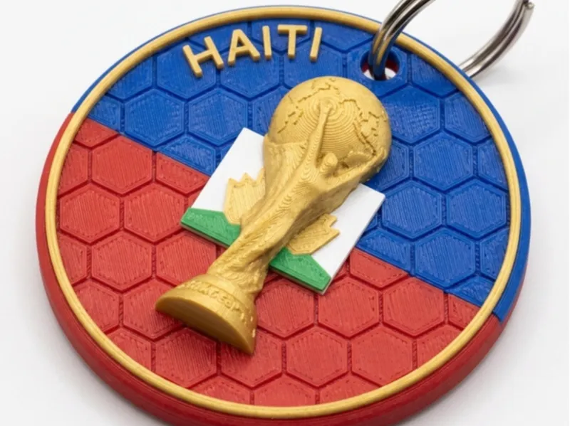 Llavero Haití Mundial
