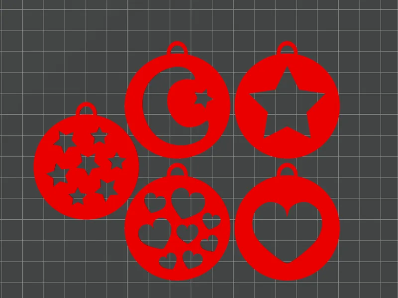 FAST & SIMPLE Christmas ornaments bundle