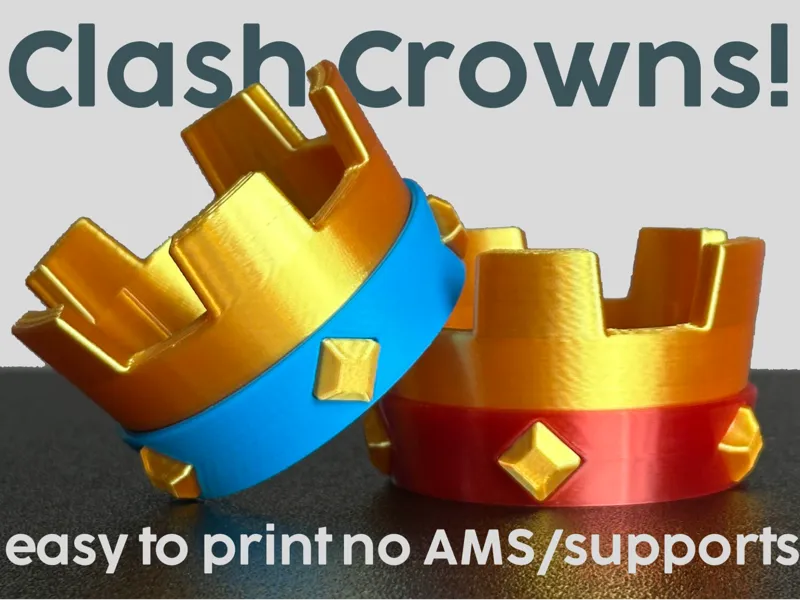 Clash crown! easy print no AMS