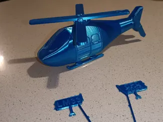 Toy Helicopter Kit Card