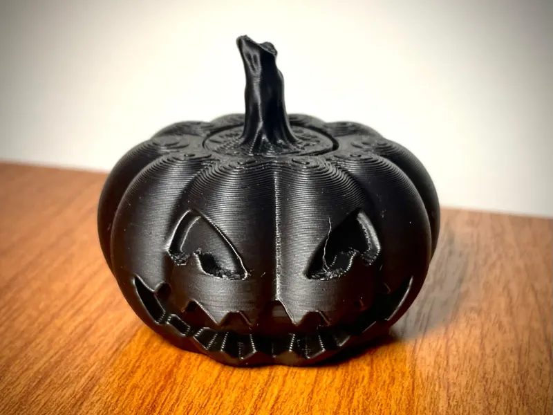 Halloween Pumpkin Spinner Fast Print V1 