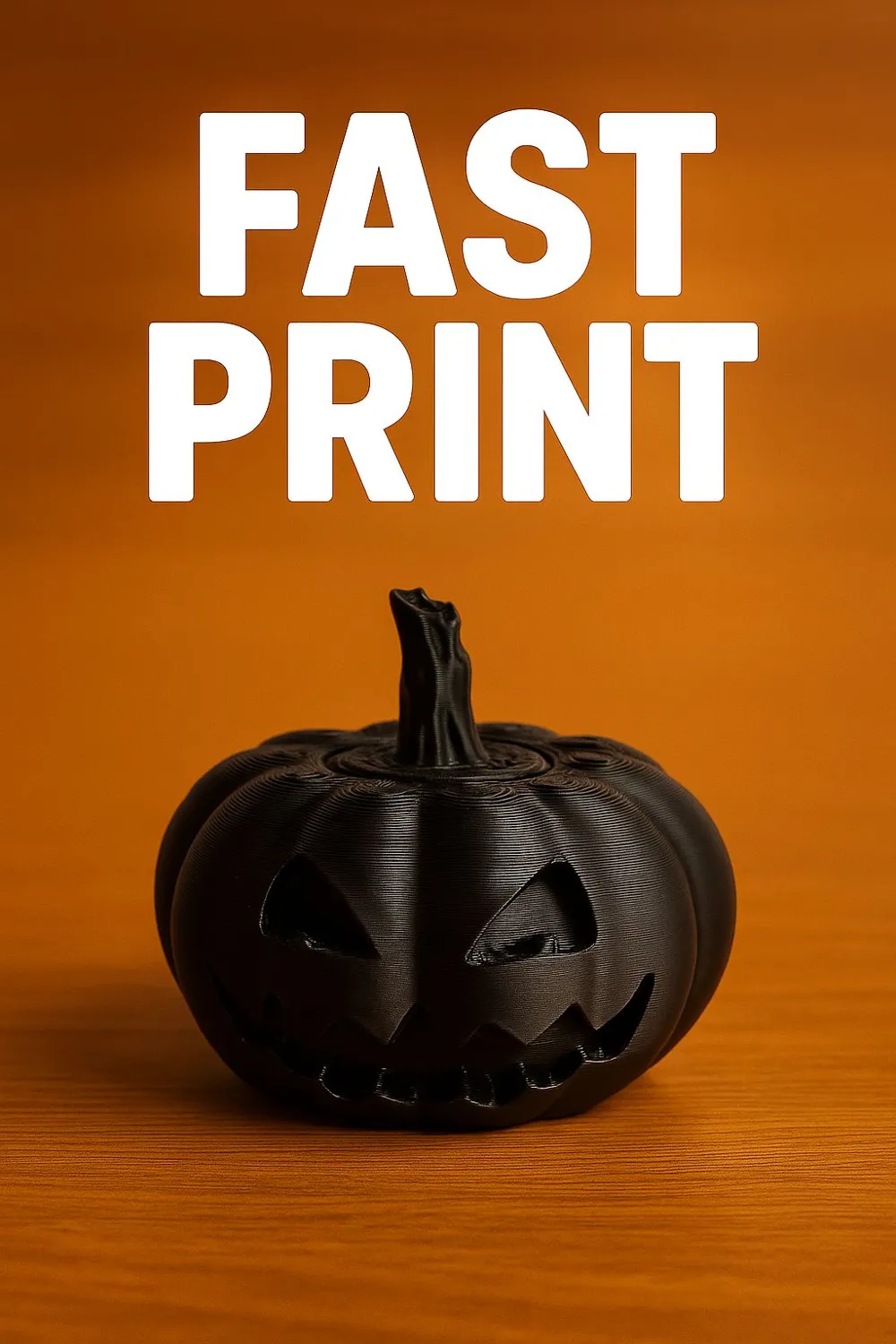 Halloween Pumpkin Spinner Fast Print V1 - Free 3D Print Model - MakerWorld