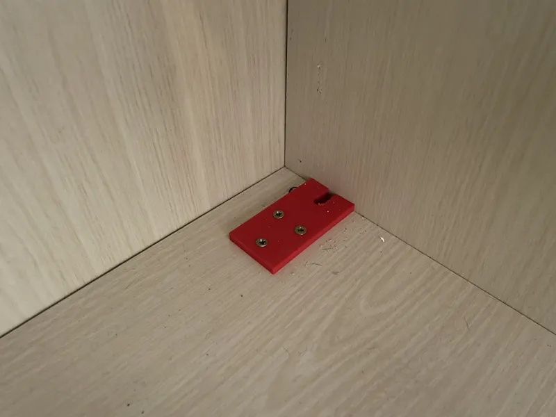 Universal housing for furniture connector eccentric connector NOLTE Wardrobe