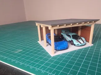 1 64 scale car garage