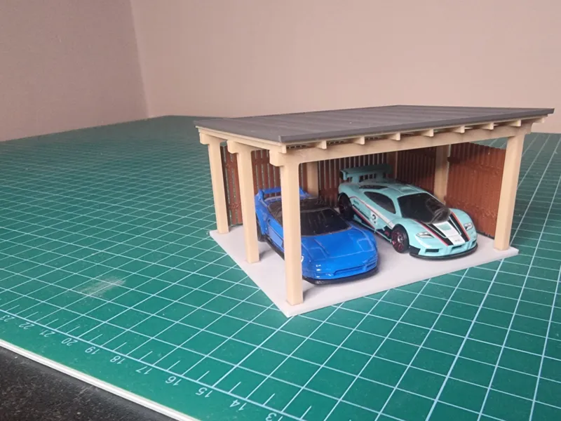 1 64 scale car garage