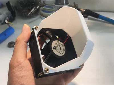 8cm Computer Fan Baffle