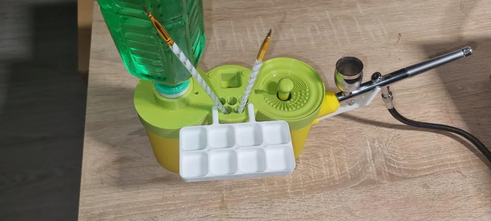 Brush Cleaning Tool - Free 3D Print Model - MakerWorld