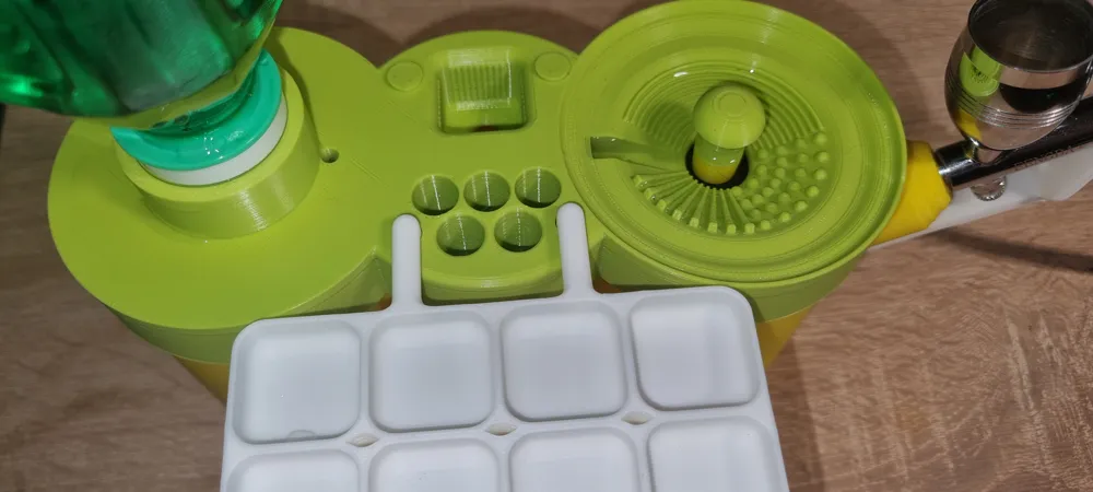 Brush Cleaning Tool - Free 3D Print Model - MakerWorld