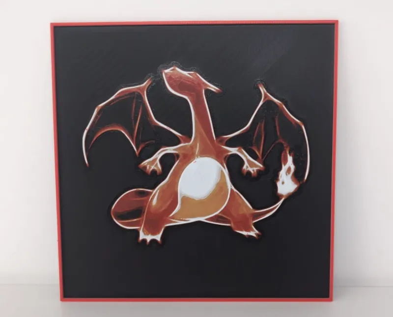 HueForge - Charizard Art