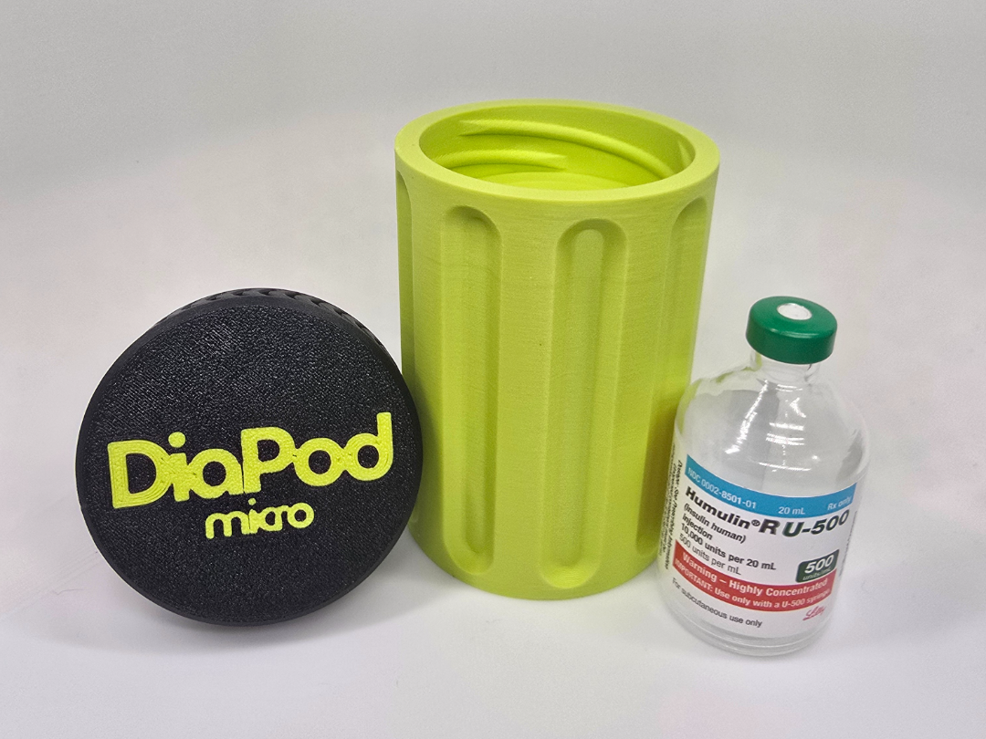 Single 20 mL Insulin Vial Holder Humulin R