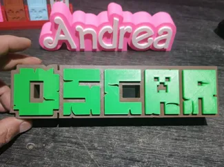 Nombre Oscar minecraft, solicita tu nombre