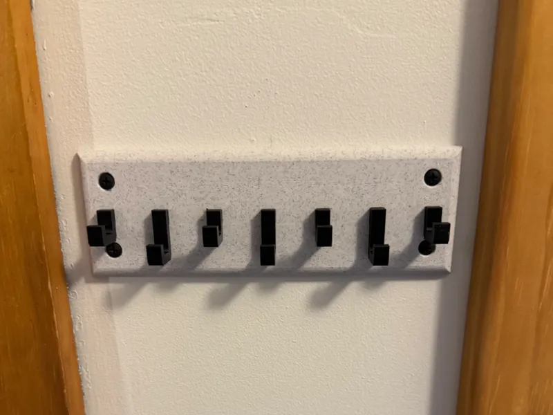 Key Holder with Hooks