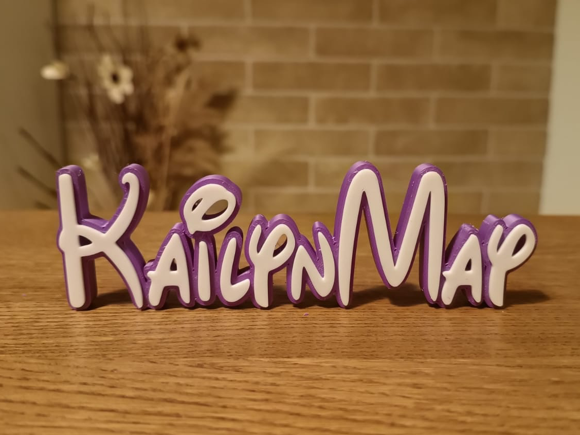 KailynMay Name Disney Font 