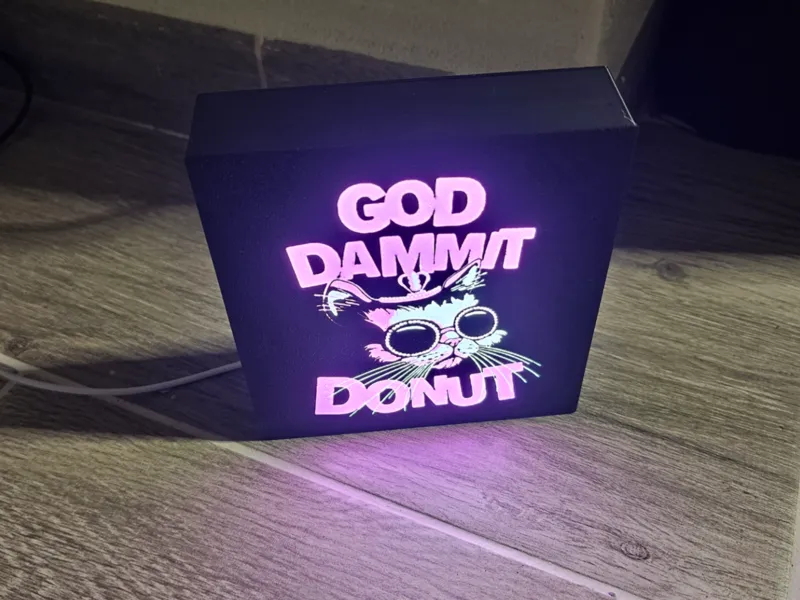Donut Lightbox