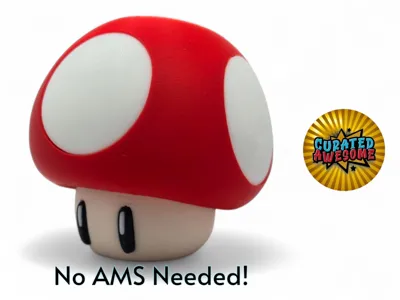 Mario Power-Up Mushroom