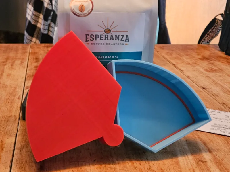 Hinged Coffee Filter Holder