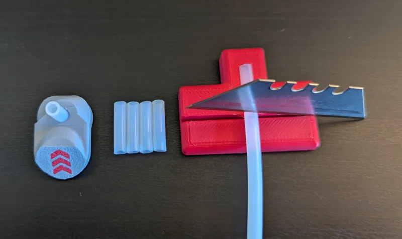 AMS Feeding Funnel - Tube Cut Template