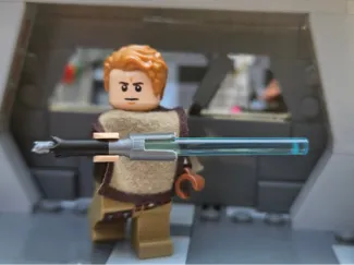 Cal Kestis Lightsaber for Minifig V2
