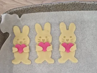 Formina Coniglietto Cuore Pasqua