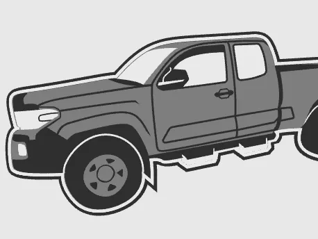 toyota tacoma hanging lightbox