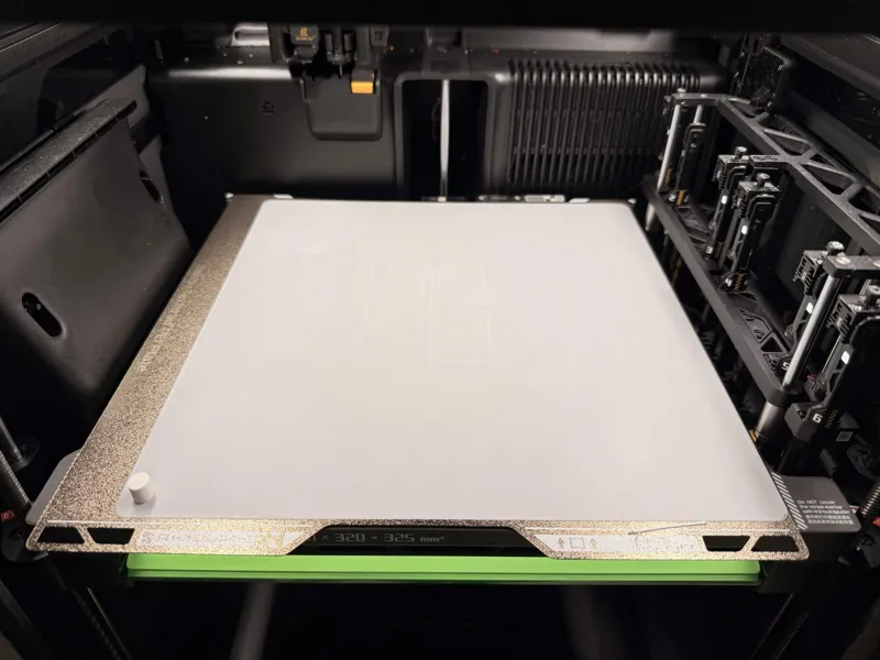 H2C Druckbett Reinigungsschicht/First Layer Test