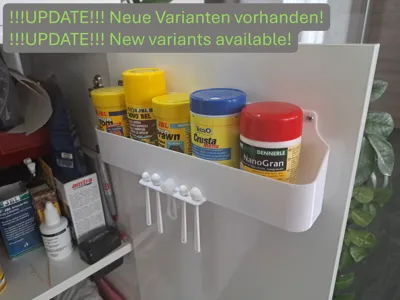 Aquarium - Fish Food Shelf / - fish food shelf