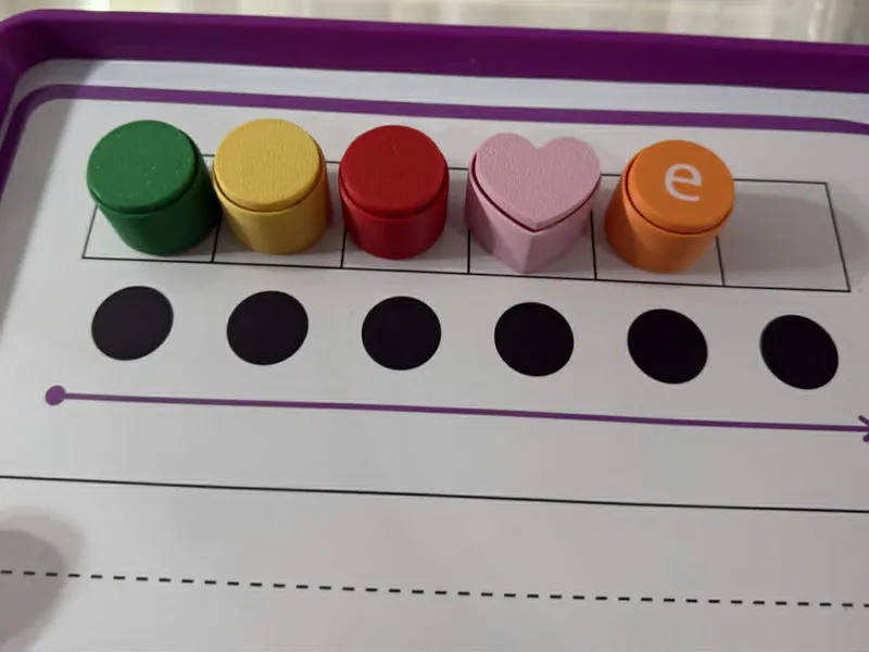 Guided Phonics and Beyond inspired Clicker Fidgets