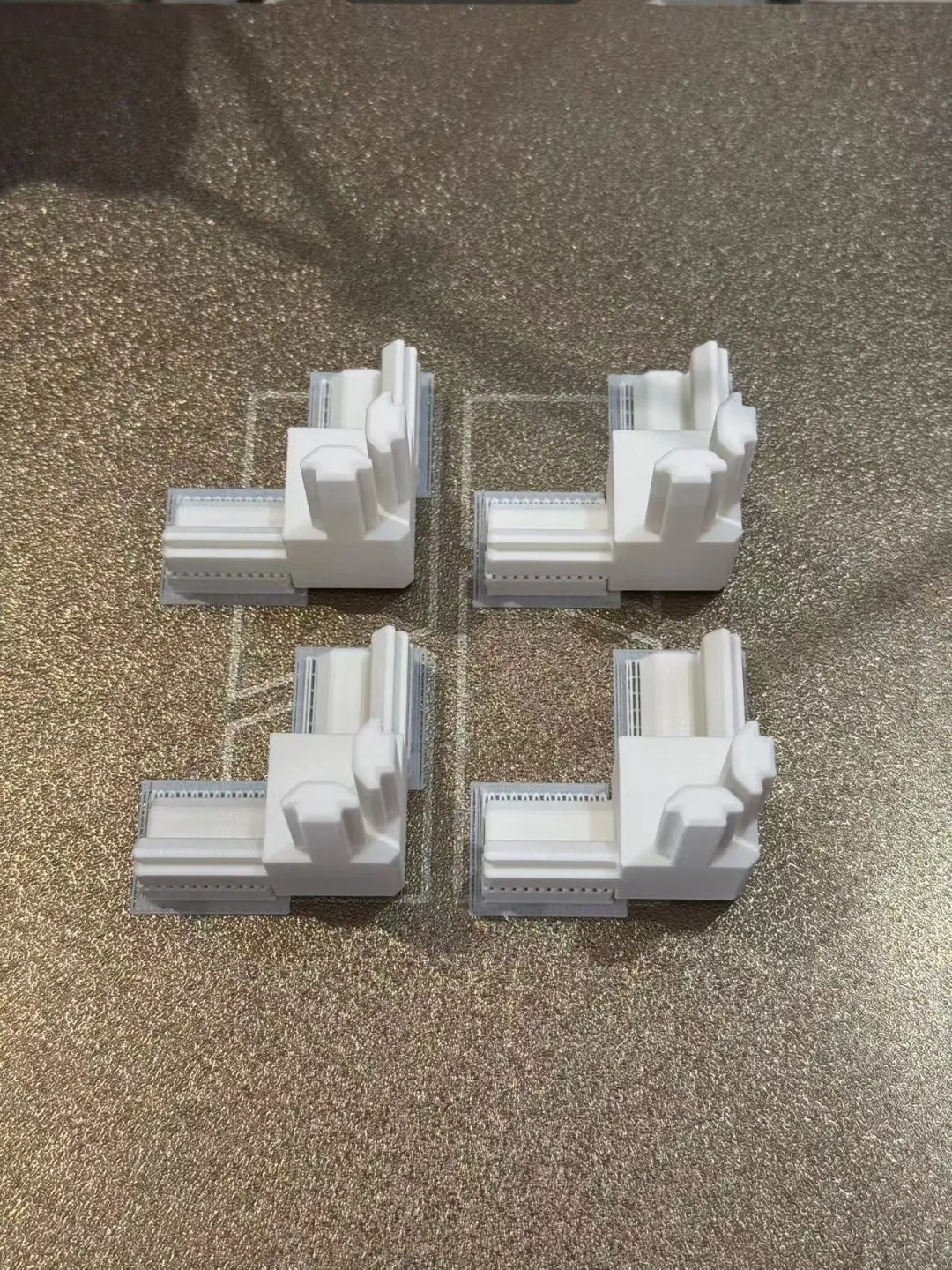 Miniatura 1 do modelo 3D 铝型材双通、三通