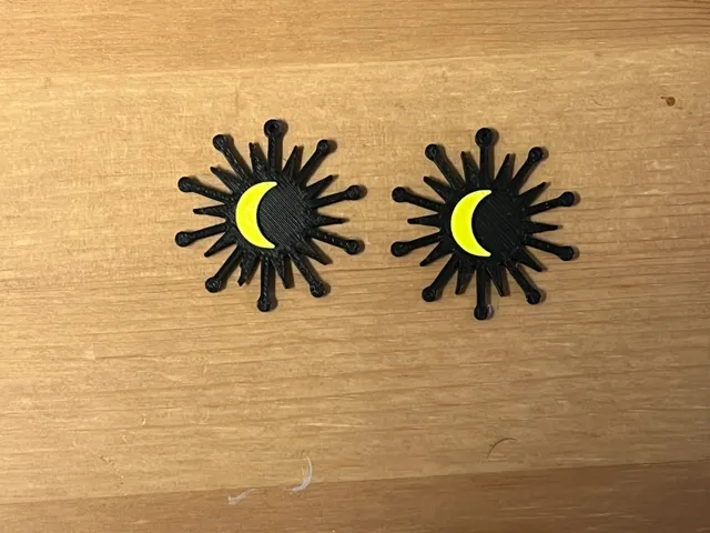 moon earrings