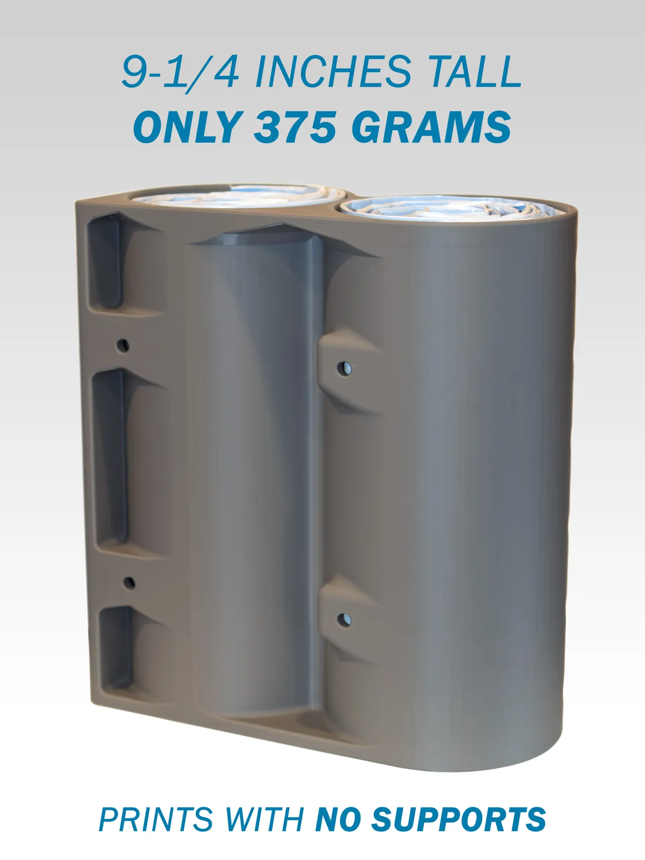 Dual Trash Bag Dispenser - Two 40 Rolls (80 Total) view 4