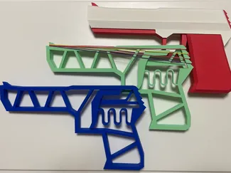 Zero-Assembly Rubber Gun