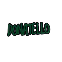 Donatello Nameplate