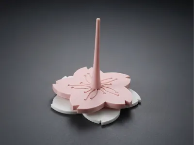 Sakura Yarn Spool Holder (Snap-Fit Glue-Free)