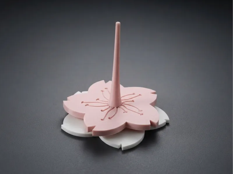 Sakura Yarn Spool Holder (Snap-Fit Glue-Free)