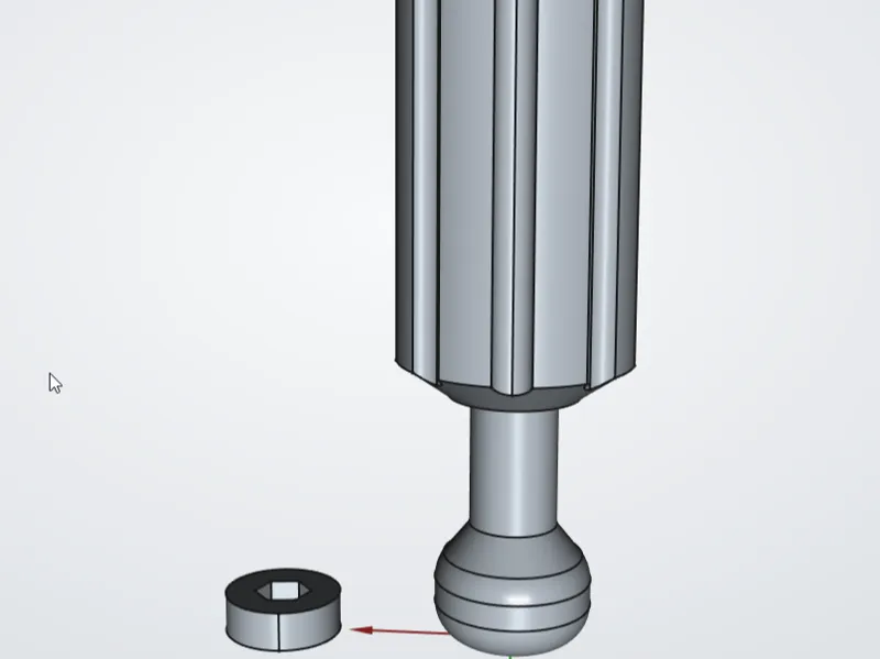 Parametrischer Bithalter 1/4