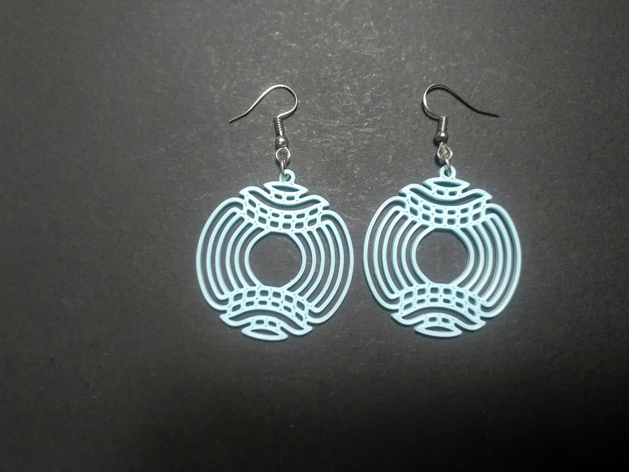 Woven Aperture Earrings view 4