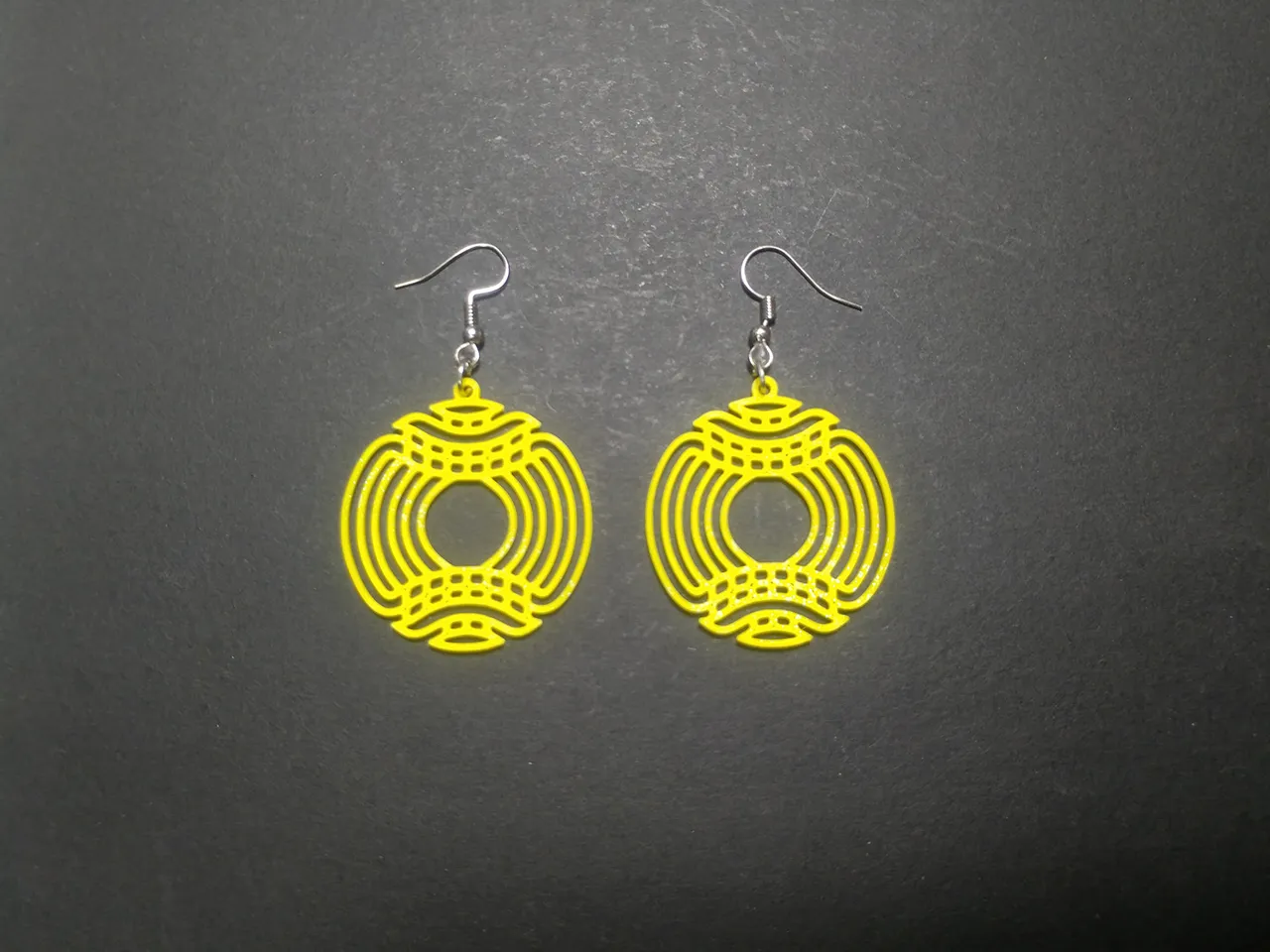 Woven Aperture Earrings view 3