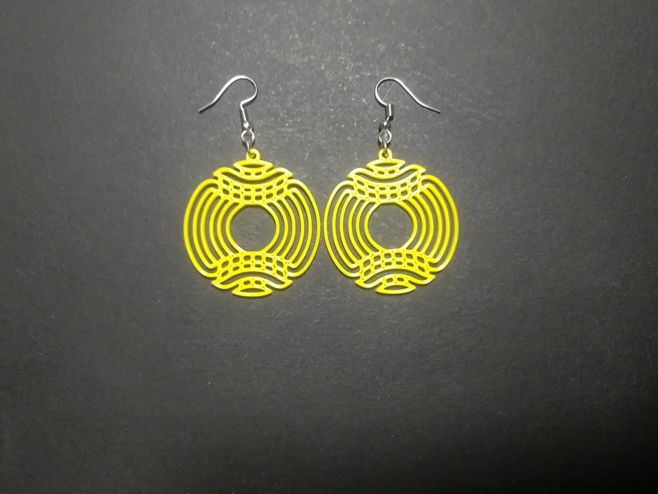 Woven Aperture Earrings view 2