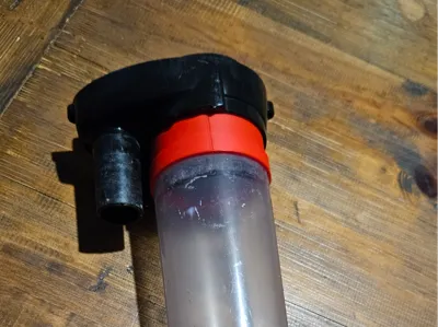 Vacuum Dust separator canister adapter