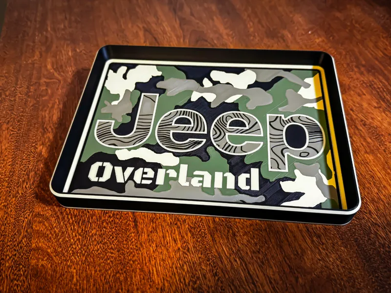 Jeep Adventure Overland EDC Tray