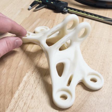 Generative GE Jet Engine Bracket 