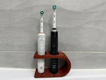 Soporte: Dual Electric Toothbrush Holder with Drainage — vista de referencia 4