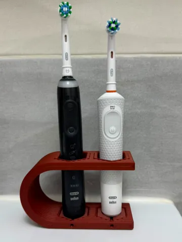 Soporte: Dual Electric Toothbrush Holder with Drainage — vista de referencia 2