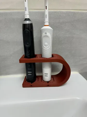 Soporte: Dual Electric Toothbrush Holder with Drainage — vista de referencia 5