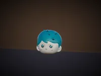 蓝色裤衩小人钥匙扣