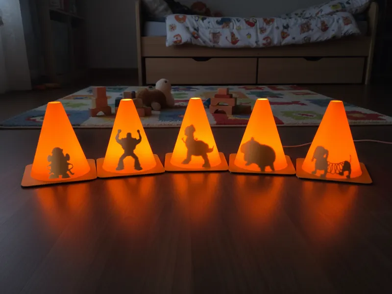 Toy Story Cone Lamp