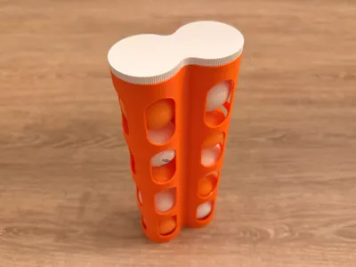 Table Tennis Ball Container
