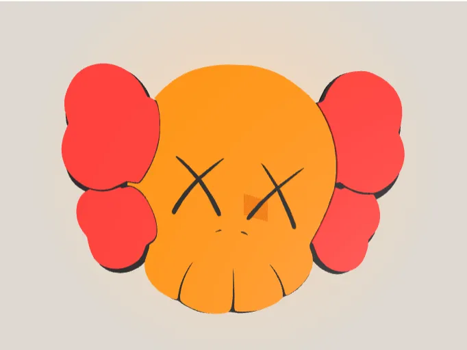 SnapForge Kaws Face No AMS